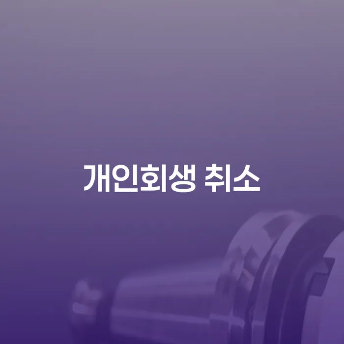 대출연체 개인회생으로 해결 해결하기