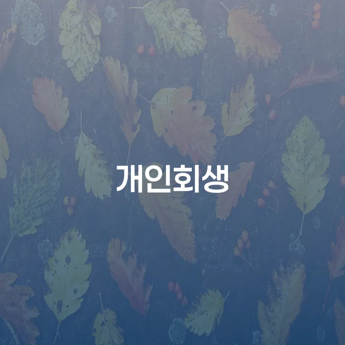 개인회생전문변호사 개인회생으로 현명하게 정보알아보기