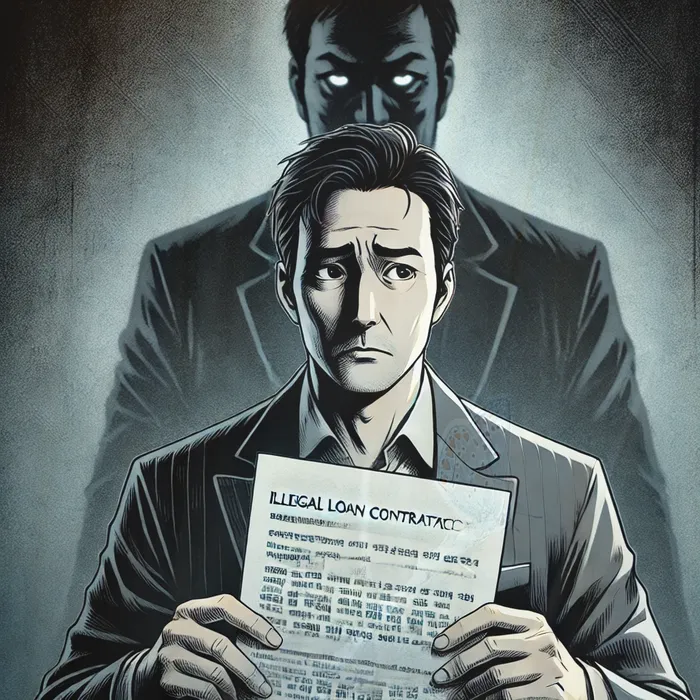 개인파산과 비교