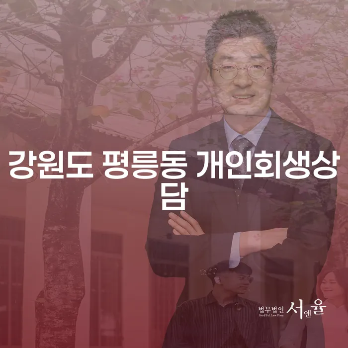 강원도 평릉동에서 개인회생상담, 어떤 선택을 해야 할까요?